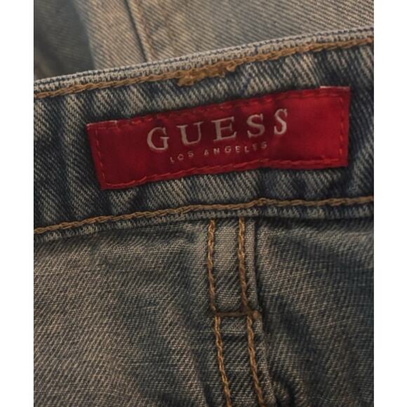 Guess Denim Distressed Cutoff Shorts, Grafitti, Size 29 - Picture 4 of 4